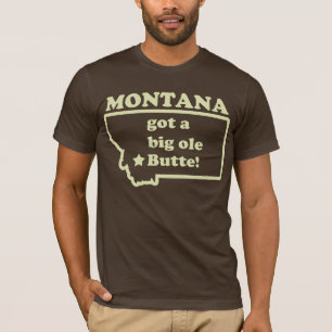 Montana got einen großen Ole (alten) Butte T-Shirt