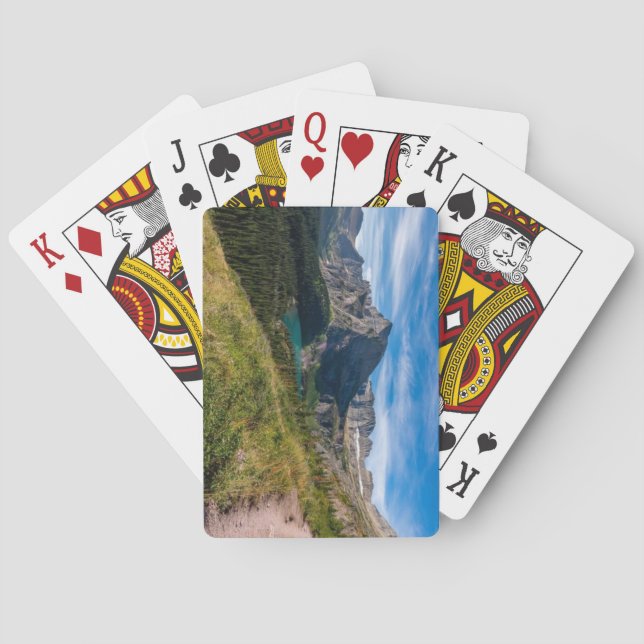 Montana, GRINNELL GLACIER Spielkarten (Rückseite)