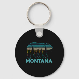 Montana Grizzly Bär Souvenir Schlüsselanhänger
