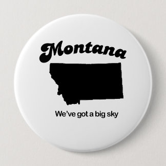 Montana - großer Himmel Button