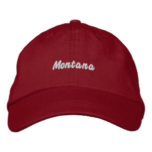 Montana Hat Bestickte Baseballkappe