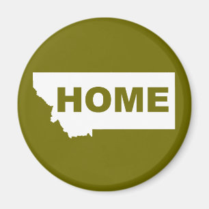 Montana-Heimat-Schrankmagnet Magnet