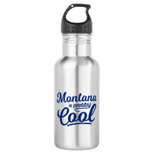 Montana ist Hübsch Cool Edelstahlflasche