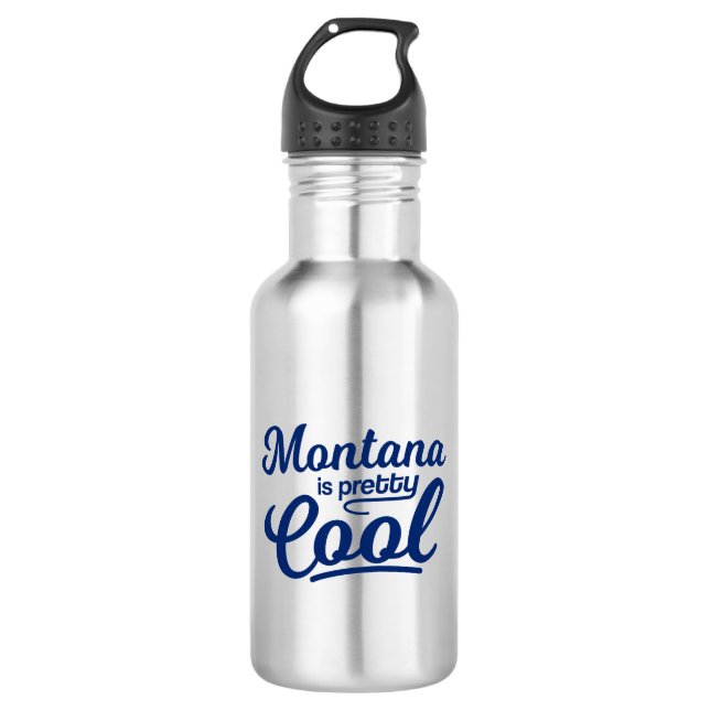 Montana ist Hübsch Cool Edelstahlflasche (Vorderseite)