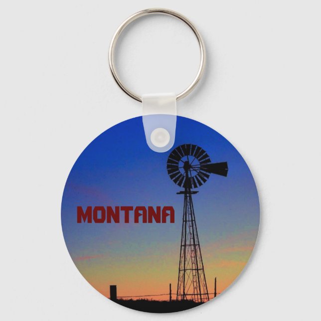 Montana Keychain Schlüsselanhänger (Vorderseite)