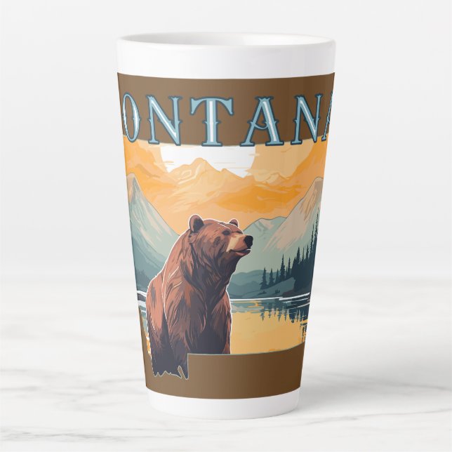 Montana Kontur Bärenberg Milchtasse (Vorderseite)
