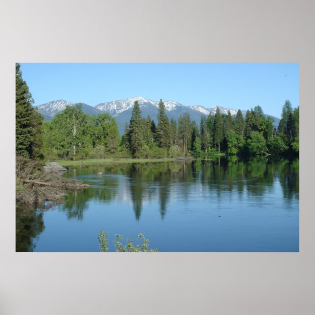 Montana Landschaft Poster (Vorne)