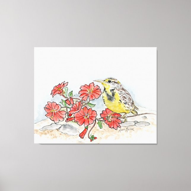 Montana Leinwanddruck (Vorderseite)