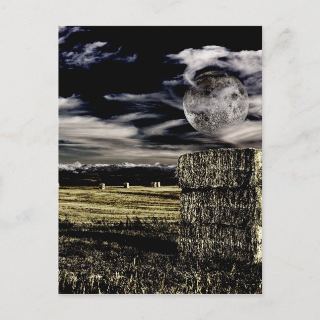 Montana Moon Postkarte (Vorderseite)