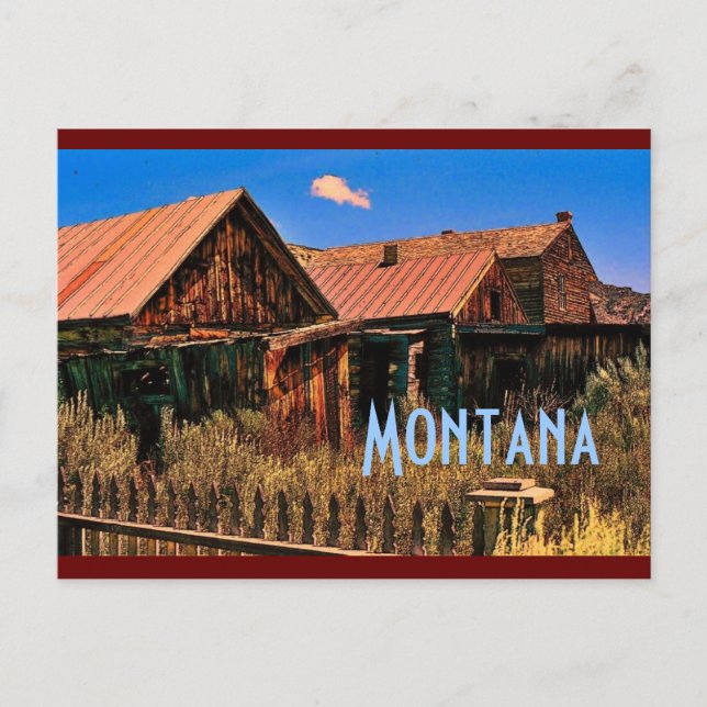 Montana Postcard Postkarte (Vorderseite)