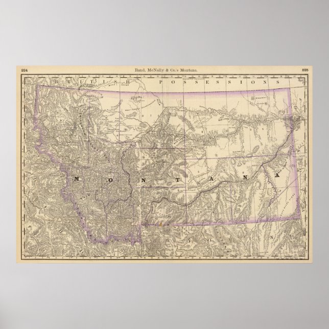 Montana Poster (Vorne)