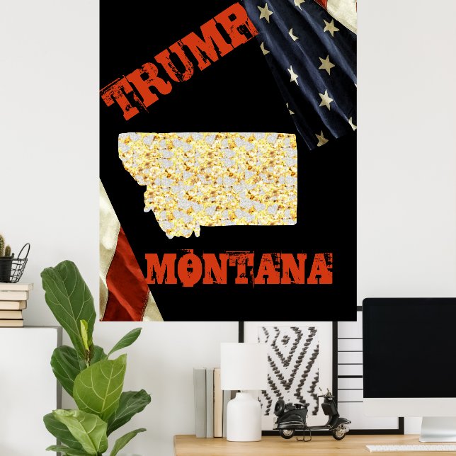 MONTANA POSTER (Heimbüro)