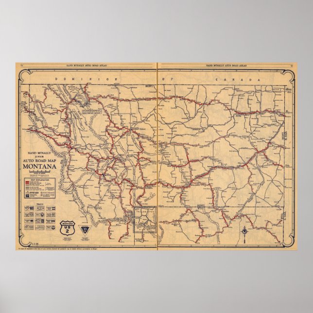 Montana Poster (Vorne)