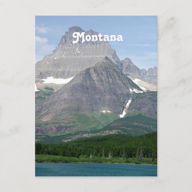Montana Postkarte (Vorderseite)