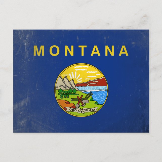Montana Postkarte (Vorderseite)
