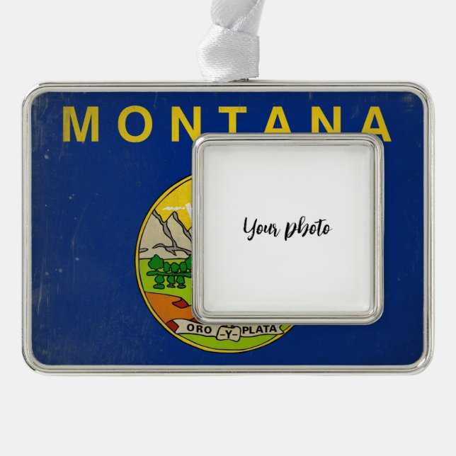Montana Rahmen-Ornament Silber (Vorderseite)