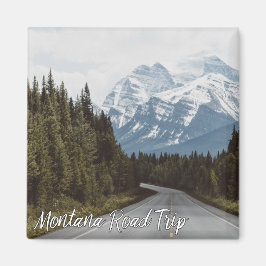 Montana Road Trip Landschaftlich Highway Berge Magnet