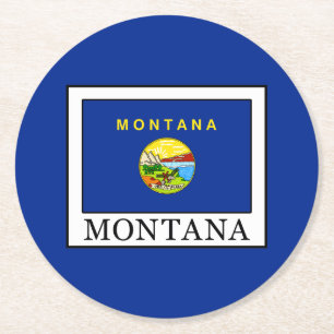 Montana Runder Pappuntersetzer