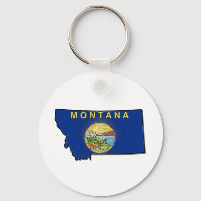 Montana Schlüsselanhänger (Vorderseite)