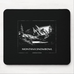 Montana Snowbowl Vereinigte Staaten Ski Skifahren Mousepad