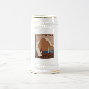 Montana Staat: Indische Stämme, Berge, Prärie Bierglas