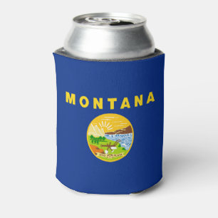 Montana Staatsflagge Dosenkühler