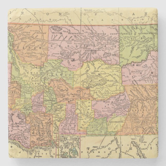 Montana Steinuntersetzer (Vorderseite)