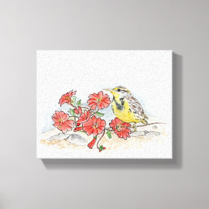 Montana Stretched Canvas Print Leinwanddruck