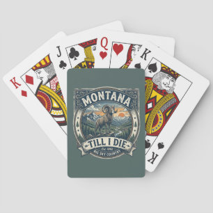 „Montana Till I Die“ Spielkarten