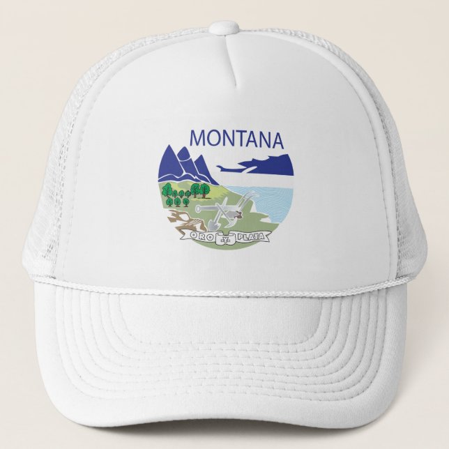 Montana Truckerkappe (Vorderseite)