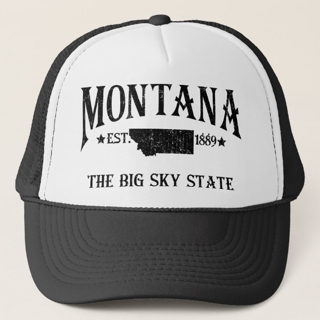 Montana Truckerkappe (Vorderseite)