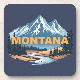 Montana USA Getränkeuntersetzer