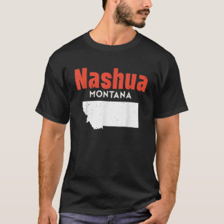 Montana USA Staat America Travel Montanan Nashua T-Shirt