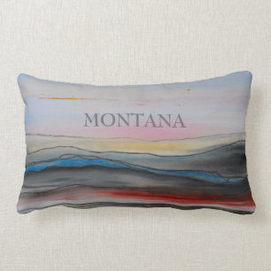 Montana-Zitat-Kissen Lendenkissen