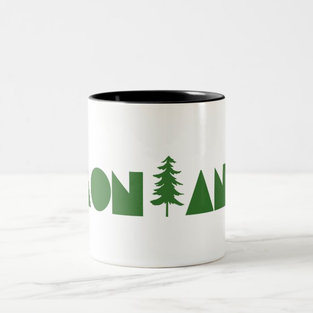 Montana Zweifarbige Tasse (Mittel)