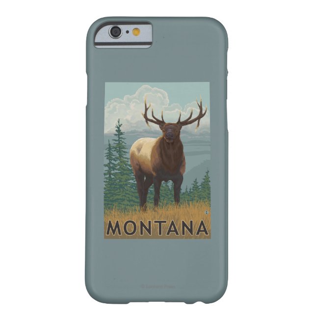 MontanaElk Szene Case-Mate iPhone Hülle (Rückseite)