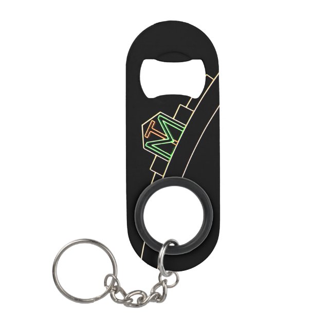 Montanatech-Flaschen-Öffner-Schlüsselanhänger Mini Flaschenöffner (Vorderseite)
