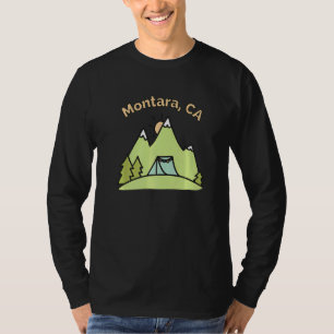 Montara Cappella Santa Maria degli Angeli Camping T-Shirt