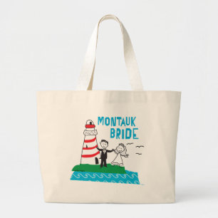 Montauk Bride Gifts Jumbo Stoffbeutel