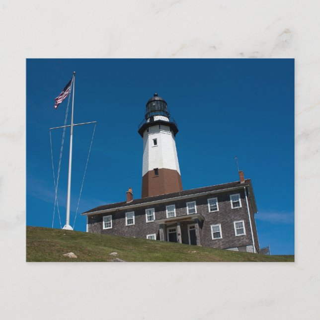 Montauk Lighthouse Postkarte (Vorderseite)