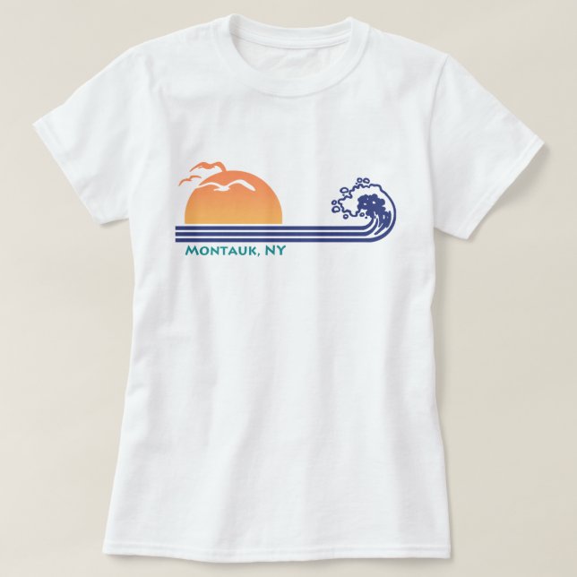 Montauk NY T-Shirt (Design vorne)
