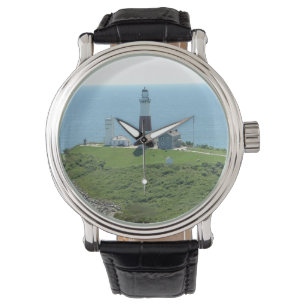 Montauk Punkt-Leuchtturm Armbanduhr