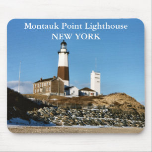 Montauk Punkt-Leuchtturm, New York Mousepad