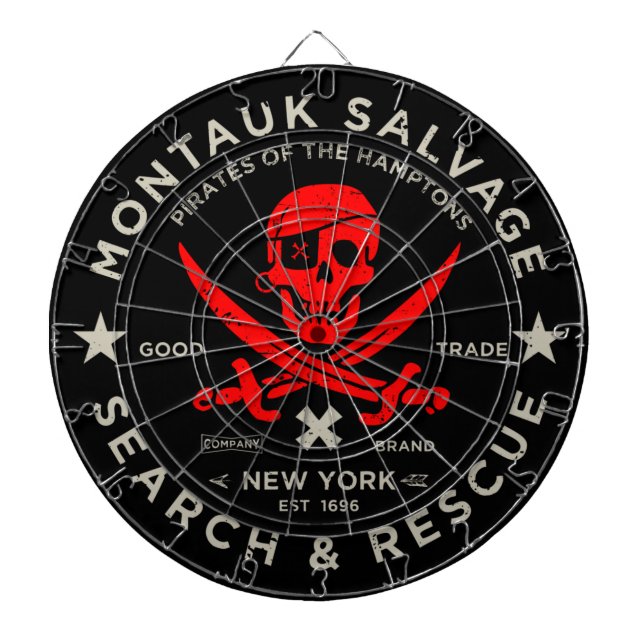 Montauk Salvage Co. Cible de flechettes (Devant)