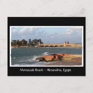 Montazah Beach - Carte postale Égypte