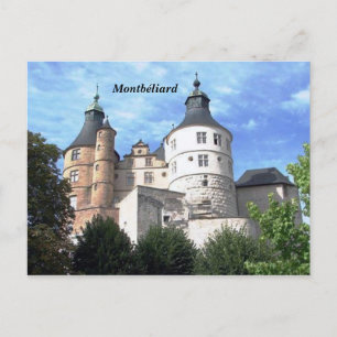 Montb � liard - postkarte