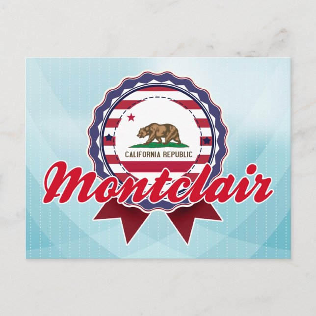 Montclair, CA Postkarte (Vorderseite)