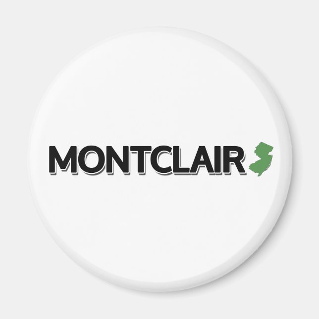 Montclair, New Jersey Magnet (Vorne)