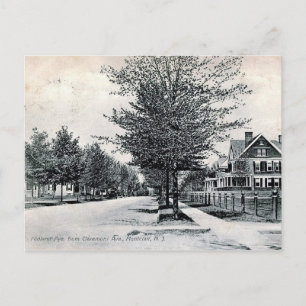 Montclair, New Jersey, Midland Ave View Vintag Postkarte
