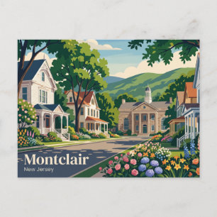 Montclair, New Jersey, Vereinigte Staaten Postkarte